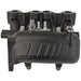INTAKE MANIFOLD VW 8V LONGITUDINAL - 4 INJECTORS BLACK SPA TURBO USA