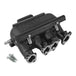 INTAKE MANIFOLD VW 8V CROSS FLOW LONGITUDINAL - 8 INJECTORS - WITHOUT BOLT HOLES - BLACK SPA TURBO USA