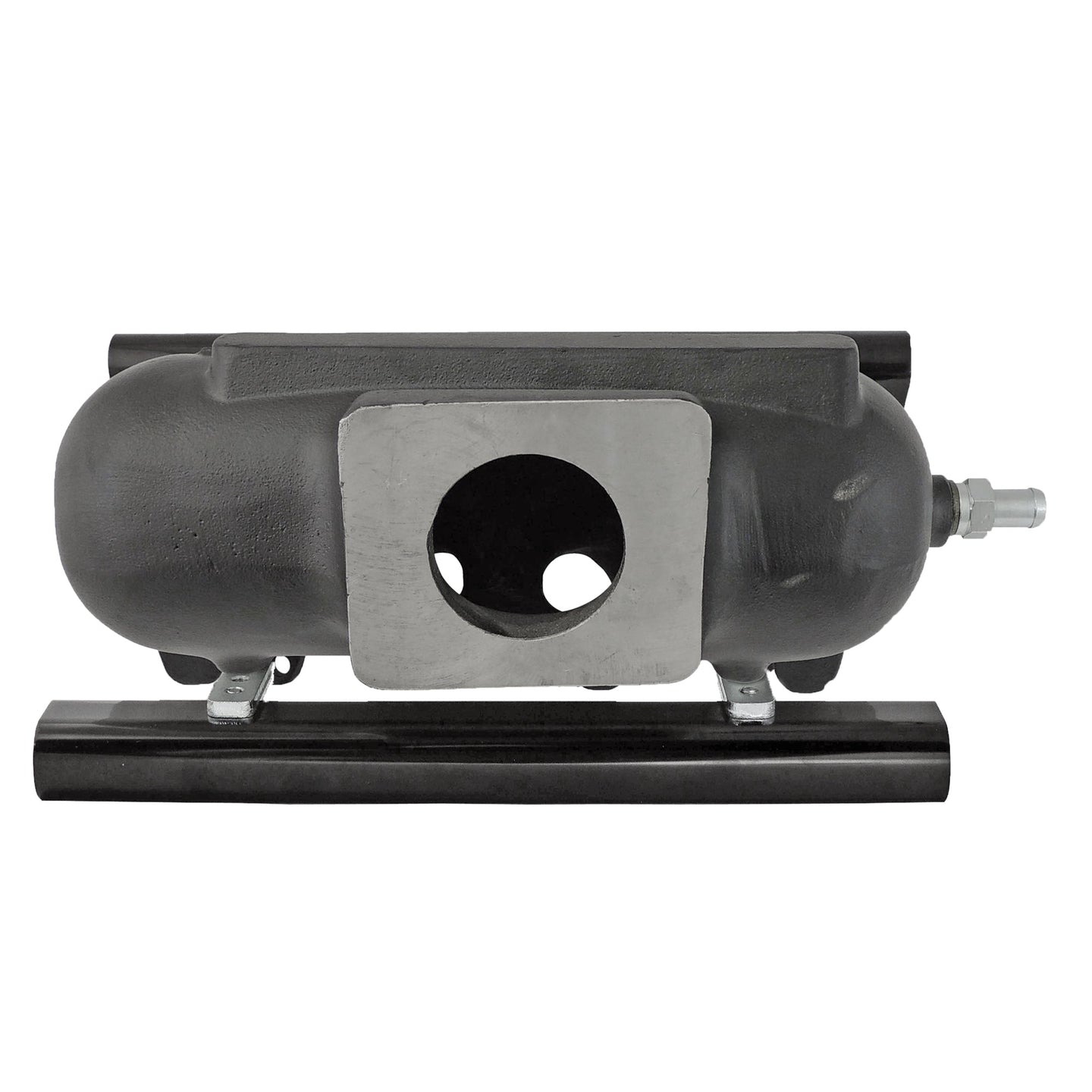 INTAKE MANIFOLD VW 8V CROSS FLOW LONGITUDINAL - 8 INJECTORS - WITHOUT BOLT HOLES - BLACK SPA TURBO USA