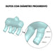 INTAKE MANIFOLD VW 8V CROSS FLOW LONGITUDINAL - 8 INJECTORS - WITHOUT BOLT HOLES - BLACK SPA TURBO USA
