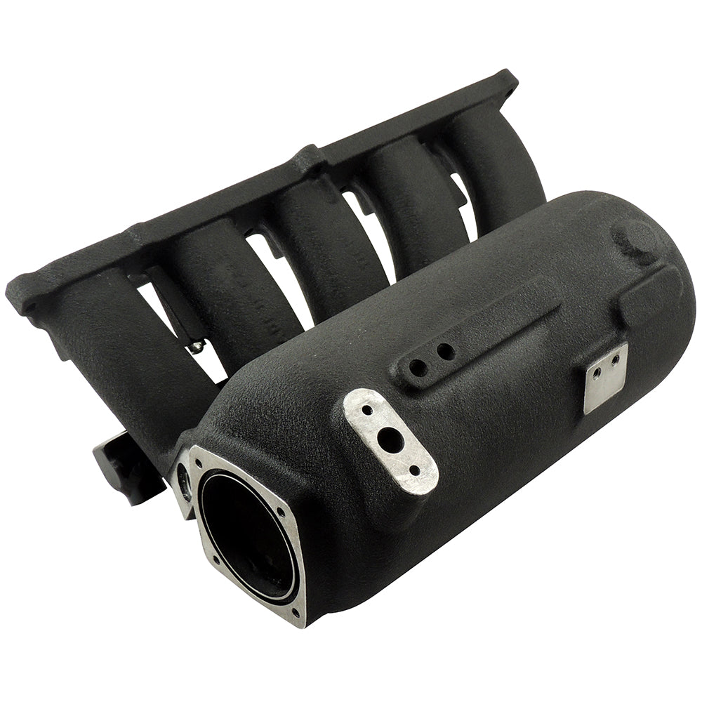 VW 2.5L 5 CYLINDER 20V 07K CAST ALUMINUM INTAKE MANIFOLD - WITH FUEL RAIL - BLACK SPA TURBO USA