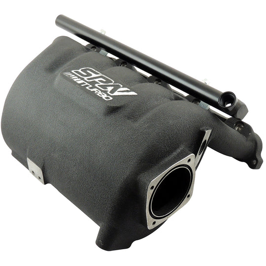 VW 2.5L 5 CYLINDER 20V 07K CAST ALUMINUM INTAKE MANIFOLD - WITH FUEL RAIL - BLACK SPA TURBO USA
