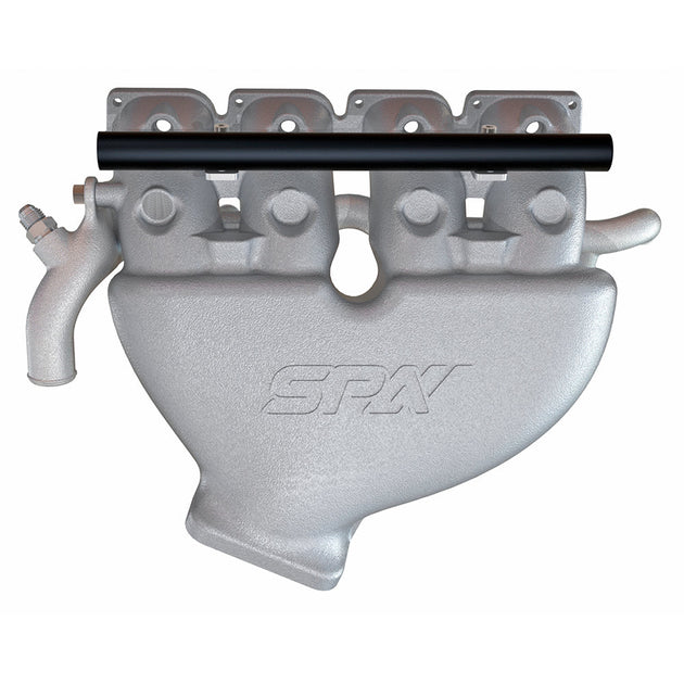 Cast Aluminum Intake Manifold for longitudinal VW/AUDI 1.8T with 4 injectors Fuel Rail Kit (OEM throttle) SPA TURBO USA