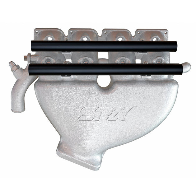 Cast Aluminum Intake Manifold for longitudinal VW/AUDI 1.8T with 8 injectors Fuel Rail Kit (OEM throttle) - PRE SALE SPA TURBO USA