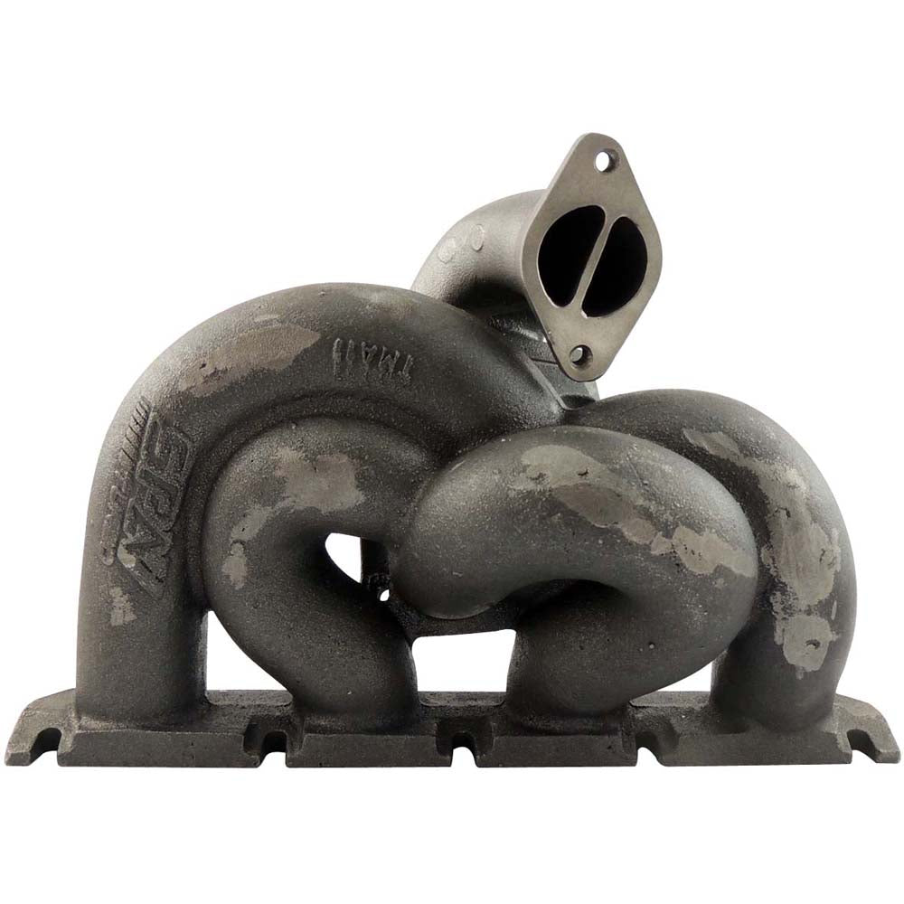 2.0L TSI / FSI T3 Twin Scroll Turbo Exhaust Manifold Transverse Engines + aluminum intake manifold - Black SPA TURBO USA