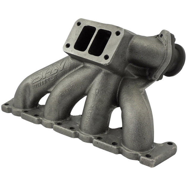 VW B5 T3 top mount turbo twin scroll manifold wastegate V-Band SPA TURBO USA
