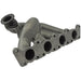 VW B5 T3 top mount turbo twin scroll manifold wastegate V-Band SPA TURBO USA