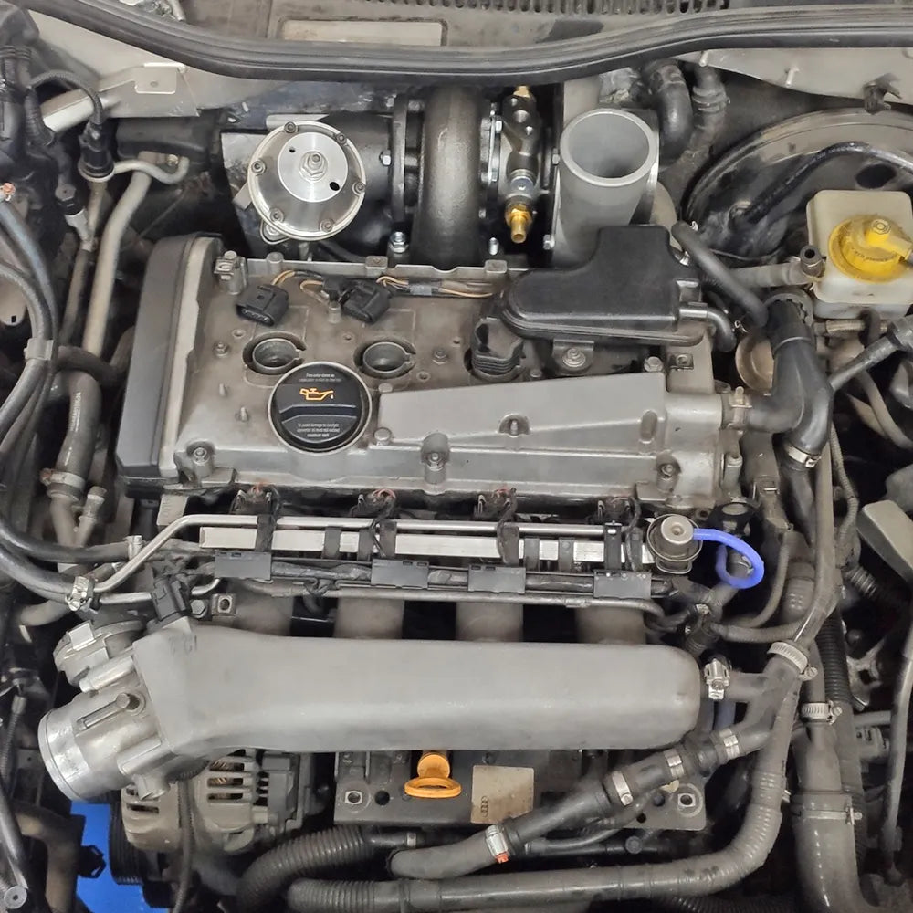 VW MKIV GTI T3 Twin Scroll Top Mount Turbo Manifold - EVOLUTION SPA TURBO USA