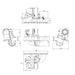 VW MKIV GTI T3 Twin Scroll Top Mount Turbo Manifold - EVOLUTION SPA TURBO USA