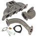 VW MKIV GTI T3 Twin Scroll Top Mount Turbo Manifold - EVOLUTION SPA TURBO USA