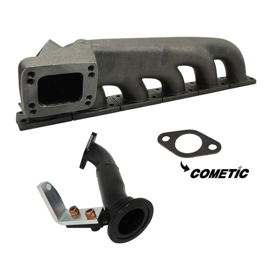 BMW E36 M3 S50 TU M5X Turbo Exhaust Manifold + Wastegate mount WG V-band mount + COMETIC WASTEGATE FLANGE GASKET SPA TURBO USA