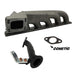 BMW E36 M3 S50 TU M5X Turbo Exhaust Manifold + Wastegate mount WG V-band mount + COMETIC WASTEGATE FLANGE GASKET SPA TURBO USA