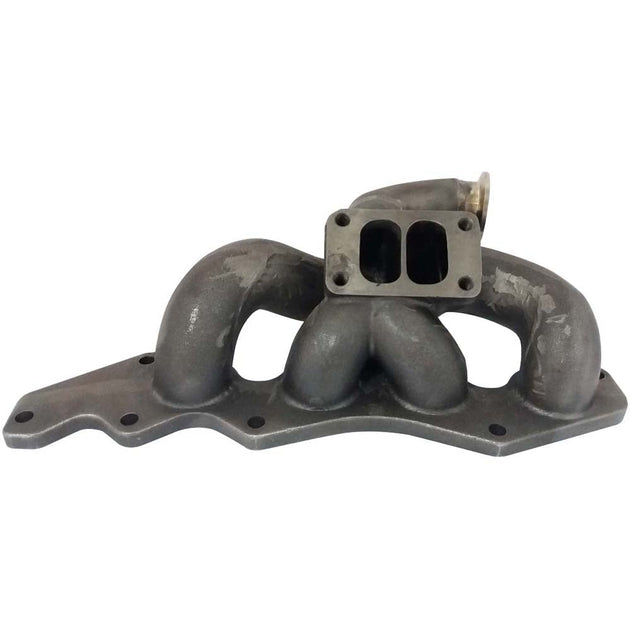 Ford Focus SE Duratec Twin scroll T3 turbo manifold 90 degree wastegate SPA TURBO USA