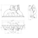 Honda D-series T3 Twin Scroll bottom mount turbo manifold SPA TURBO USA