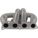 8th gen Honda Civic SI (K20 engine) TWIN SCROLL CAST TURBO MANIFOLD V-BAND WASTEGATE + .030" MLS CYLINDER HEAD GASKET, 87MM BORE SPA TURBO USA