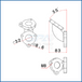 Turbo Manifold + 55 DEGREE L FITTING WASTEGATE MOUNT FOR VW MKIV 2.0 T3 Turbo SPA TURBO USA