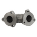 Turbo Manifold + 55 DEGREE L FITTING WASTEGATE MOUNT FOR VW MKIV 2.0 T3 Turbo SPA TURBO USA