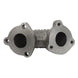 55 degree L fitting Wastegate mount for Golf IV TMW08T3N manifold SPA TURBO USA
