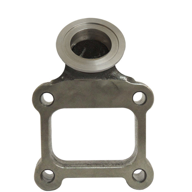 T4 manifold 44mm v-band Wastegate adapter 45 degree flange SPA TURBO USA
