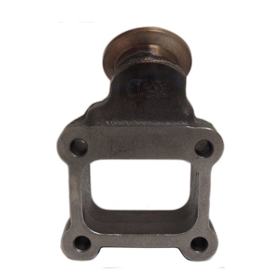 T4 manifold 44mm v-band Wastegate adapter 45 degree flange SPA TURBO USA