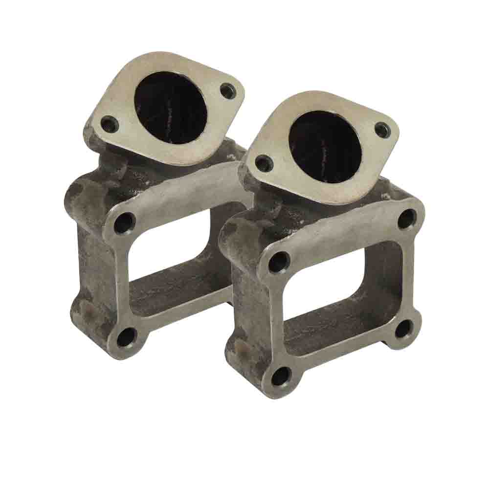 T4 Manifold 2 bolt type Wastegate Adapter 45 degree flange (2 units) SPA TURBO USA