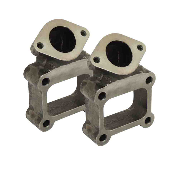 T4 Manifold 2 bolt type Wastegate Adapter 45 degree flange (2 units) SPA TURBO USA