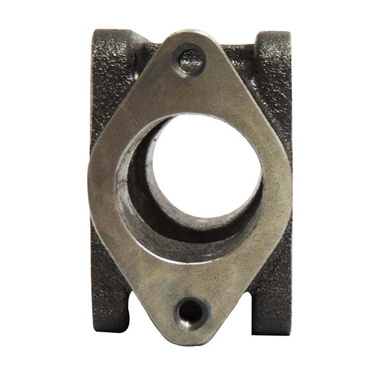 T4 cast iron flange turbo charger manifold exhaust adapter dual wastegate port SPA TURBO USA