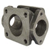 T4 cast iron flange turbo charger manifold exhaust adapter dual wastegate port SPA TURBO USA