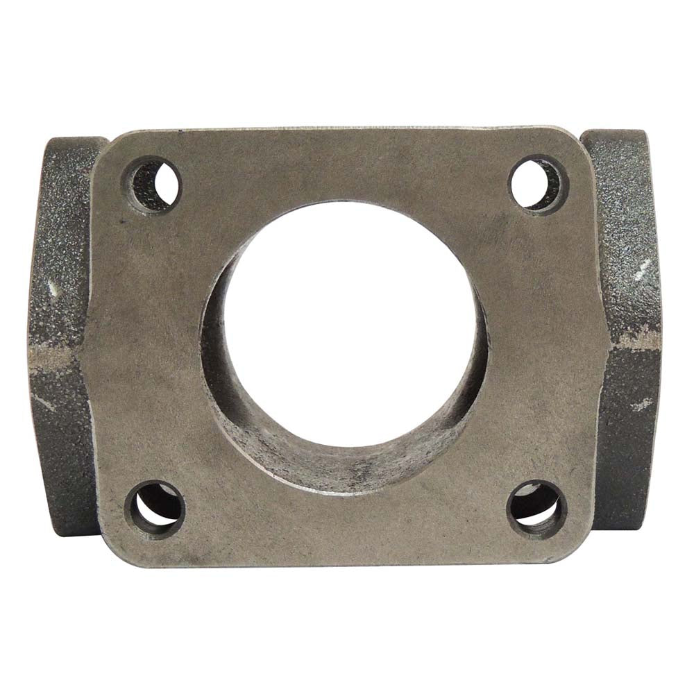 T4 cast iron flange turbo charger manifold exhaust adapter dual wastegate port SPA TURBO USA