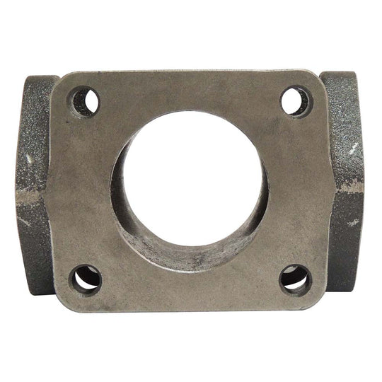 T4 cast iron flange turbo charger manifold exhaust adapter dual wastegate port SPA TURBO USA