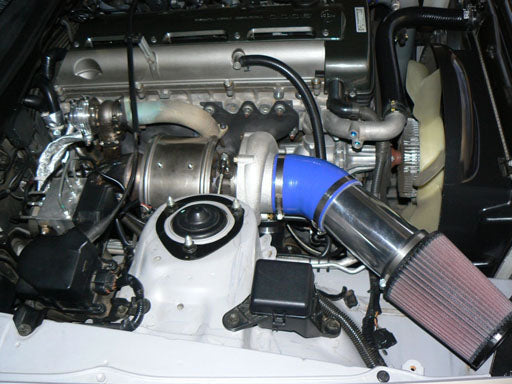 Toyota / Lexus 2JZ-GTE T4 High Performance Twin Scroll Turbo Manifold + intake manifold - 12 Injectors - Black SPA TURBO USA