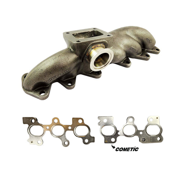Toyota 2JZ-GTE T4 High Performance Turbo Exhaust Manifold - V band +  COMETIC MLS EXHAUST MANIFOLD GASKET SPA TURBO USA