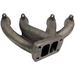 VW passat B1, B2 8v T3 twin scroll top mount turbo manifold SPA TURBO USA