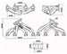 VW passat B1, B2 8v T3 twin scroll top mount turbo manifold SPA TURBO USA