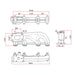 VW Fox / Dasher / Audi 80 1.6 / 1.8 & 2.0 8V T3 turbo manifold SPA TURBO USA