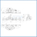 VW Transporter / Caravelle T5 2.5L TDI 2003-2009 replacement cast Turbo manifold SPA TURBO USA