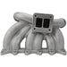 VW VR6 12V OBDI Short Runner Induction Intake Manifold + VW VR6 12V TWIN SCROLL T4 TOP MOUNT TURBO MANIFOLD - DUAL V-BAND WASTEGATES SPA TURBO USA