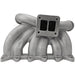 VW VR6 12V Twin scroll T4 top mount turbo manifold - Dual V-band Wastegates + COMETIC EXHAUST MANIFOLD GASKET SPA TURBO USA