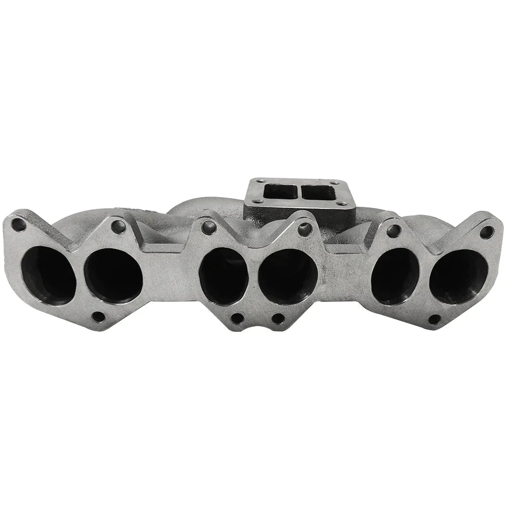VW VR6 12V OBDI Short Runner Induction Intake Manifold + VW VR6 12V TWIN SCROLL T4 TOP MOUNT TURBO MANIFOLD - DUAL V-BAND WASTEGATES SPA TURBO USA