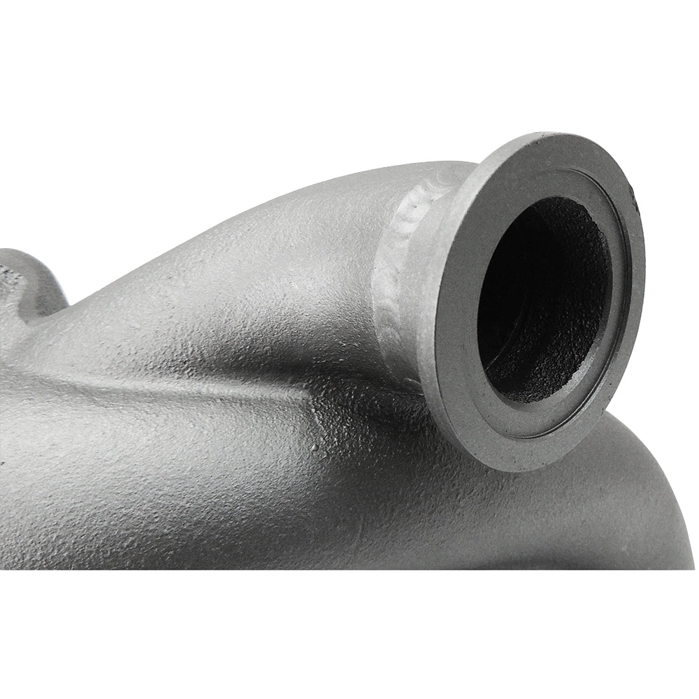 VW VR6 12V Twin scroll T4 top mount turbo manifold - Dual V-band Wastegates SPA TURBO USA
