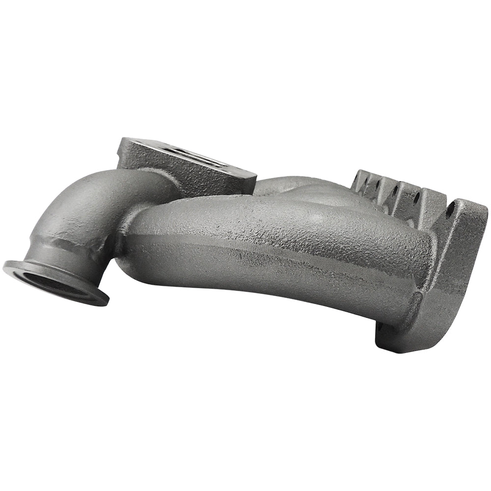 VW VR6 12V Twin scroll T4 top mount turbo manifold - Dual V-band Wastegates SPA TURBO USA