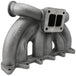 VW VR6 12V Twin scroll T4 top mount turbo manifold - Dual V-band Wastegates SPA TURBO USA