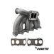 VW VR6 12V Twin scroll T4 top mount turbo manifold - Dual V-band Wastegates + COMETIC EXHAUST MANIFOLD GASKET SPA TURBO USA
