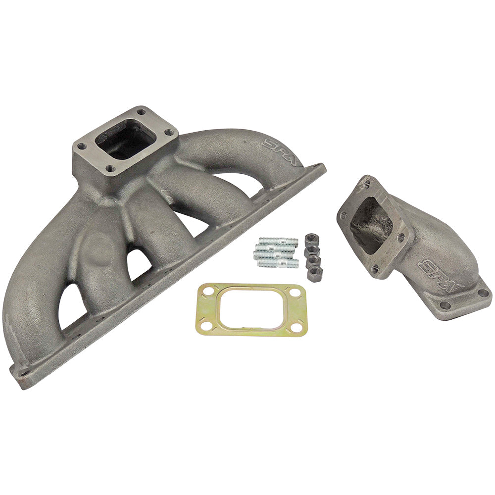 Turbo manifold, cast aluminum valve cover & intake manifold for VW Jetta/Golf MK4 2.5L 5-cyl 20V 07K. SPA TURBO USA