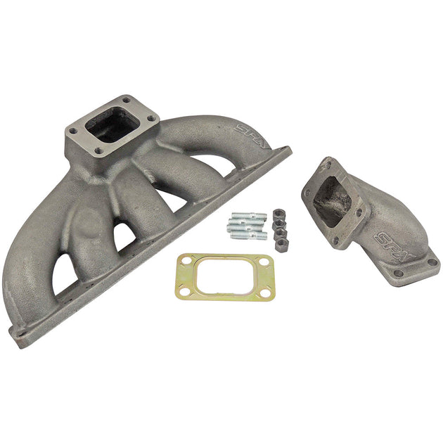 Turbo manifold, cast aluminum valve cover & intake manifold for VW Jetta/Golf MK4 2.5L 5-cyl 20V 07K. SPA TURBO USA
