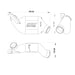 Cast Turbo Manifold upgrade + high flow pancake (lower intercooler pipe upgrade) Cast aluminum For 1.8T Turbo 20V Transverse VW Golf / Jetta / Beetle / Audi / TT (K03/K04) - PRE SALE SPA TURBO USA