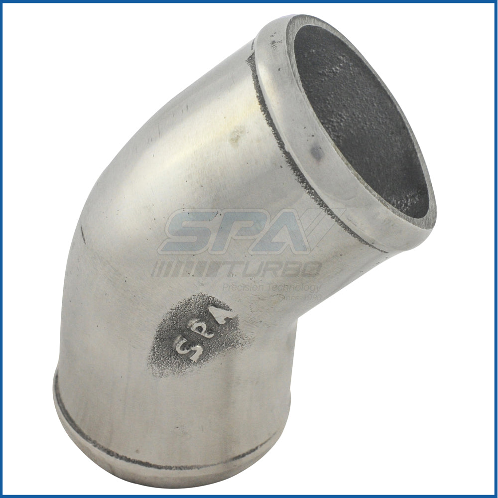 2.25” tight radius 45° elbow intake pipe SPA TURBO USA