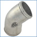 2.25” tight radius 45° elbow intake pipe SPA TURBO USA