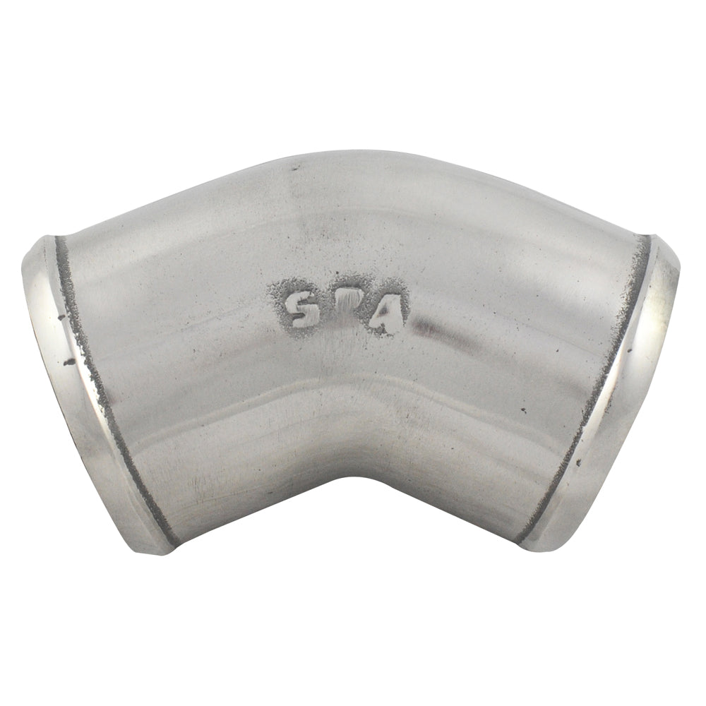 2.5” tight radius 45° elbow intake pipe - PRE SALE SPA TURBO USA