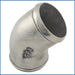 2.75” tight radius 45° elbow intake pipe SPA TURBO USA